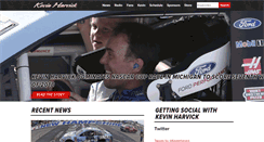 Desktop Screenshot of kevinharvick.com